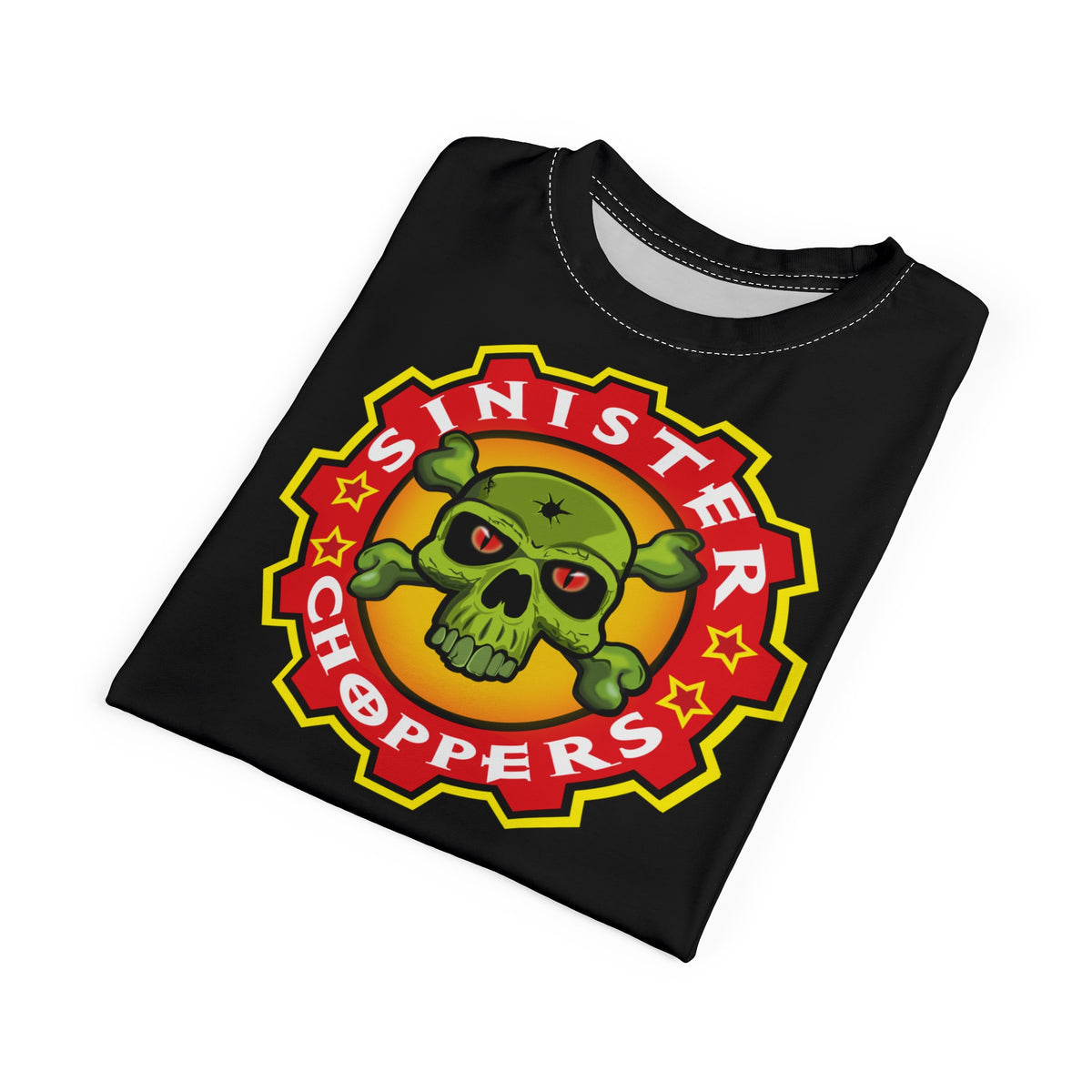 SRT Sinister Choppers  Super Tee - Clean, Beautiful, Design - Outrageous Biker Gear