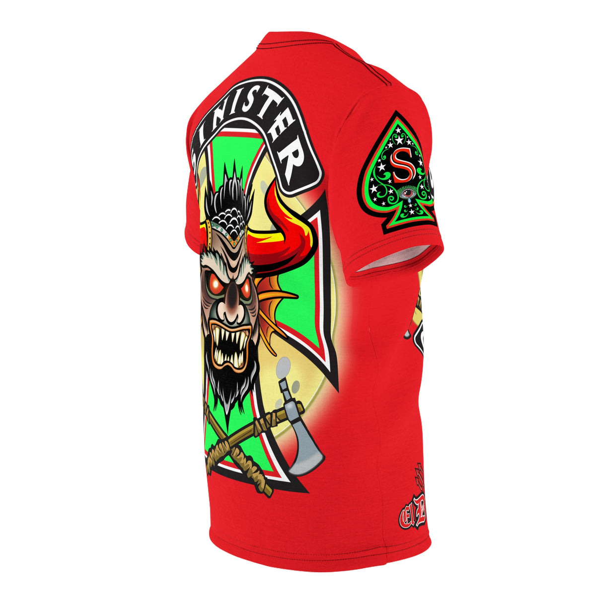 Sinister Choppers HiViz Super Tee - The Very Best Motorcycle Riding Super Tee !!!!!