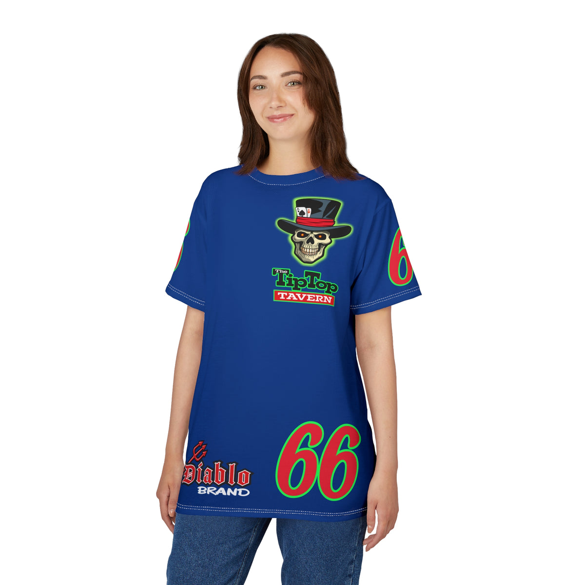 SRT Tip Top Tavern Dive Bar Super Riding Tee (*Limited Edition) - Florida's Best Dive Bar, Bikes Beers Babes & Bros. - Honouring Biker Bar Tee
