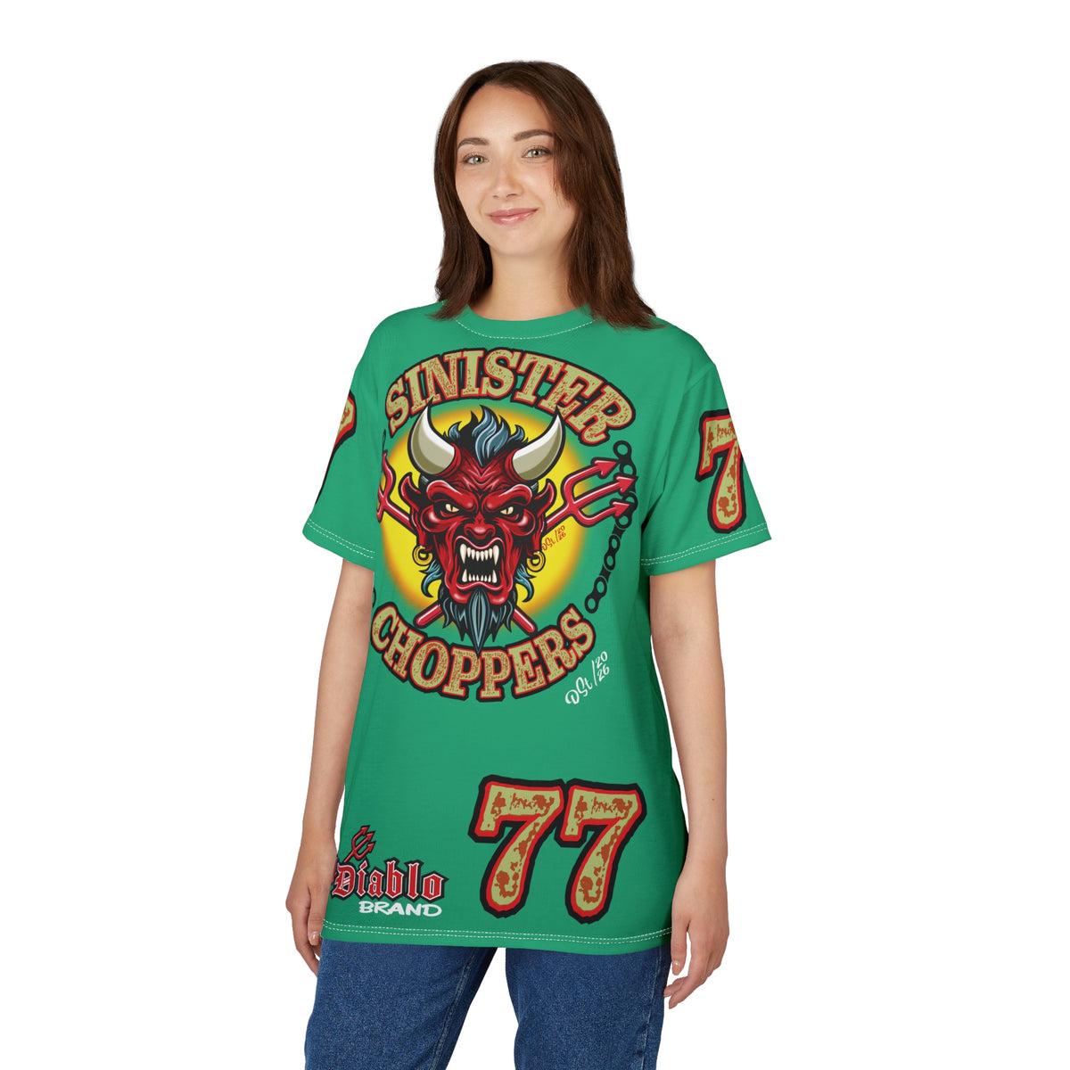 Sinister Choppers BIG D SPECIAL SUPER T— Ride Cool Look Cool in our Best Super Tee