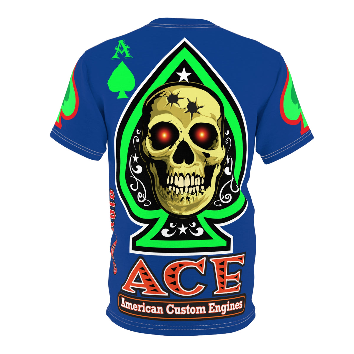 SRT American Custom Engines ACE - Special Double Tap  Ace of Spades High Visibility Graphics