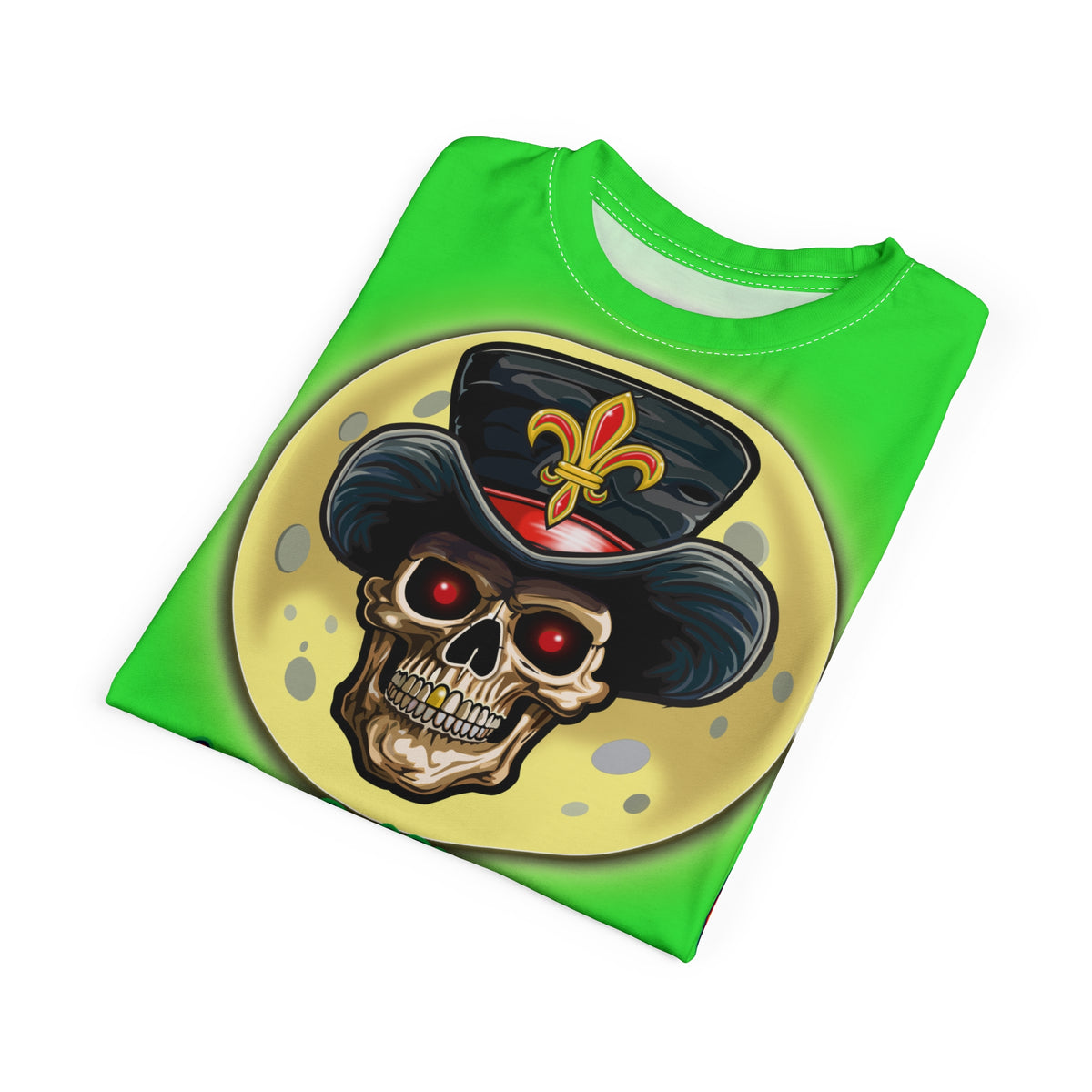 Voodoo Nightmare 66  Ultimate Motorcycle HiViz Super Tee, XLGraphics , Custom Riding Apparel