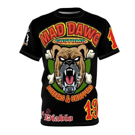 MadDawg Ultimate Hiviz Motorcycle Riding Tee Shirt