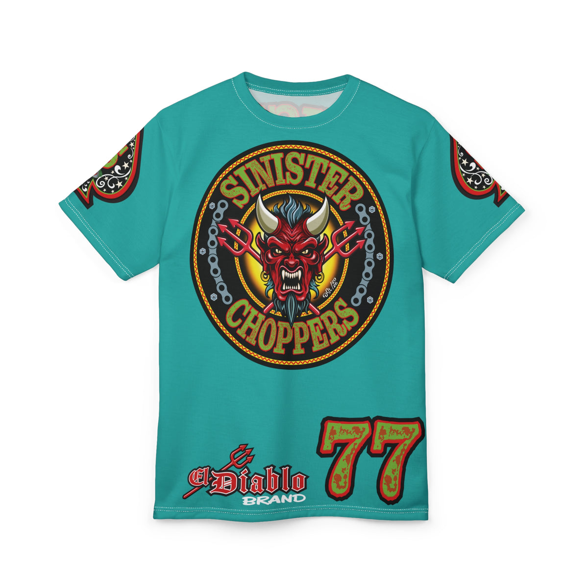 Sinister Choppers MR GREEN SPECIAL SUPER T— Ride Cool, Look Cool in our Best Super Tee