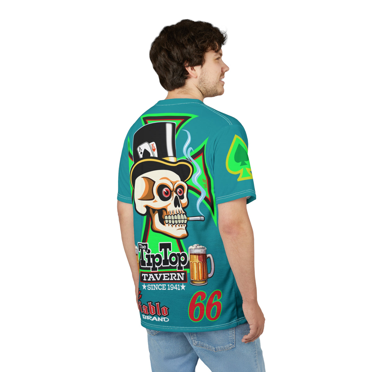 Tip Top Tavern Dive Bar Super Tee - America's Best Dive Bar, Bikes Beers Babes & Bros. - Biker Bar Tee