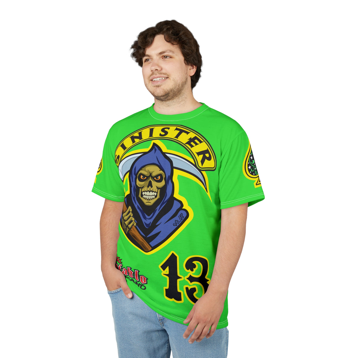 VERY SPECIAL  Sinister Choppers Custom Motorcycles - Custom  HiViZ LUMINA  Super Riding Tee - High Performance Riding Wear