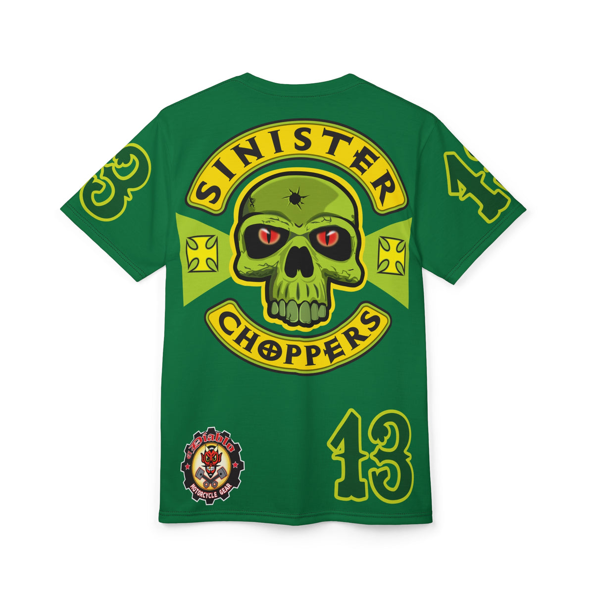 Sinister Choppers - HiViZ Super Tee - Spectacular Custom Motorcycle Riding Gear