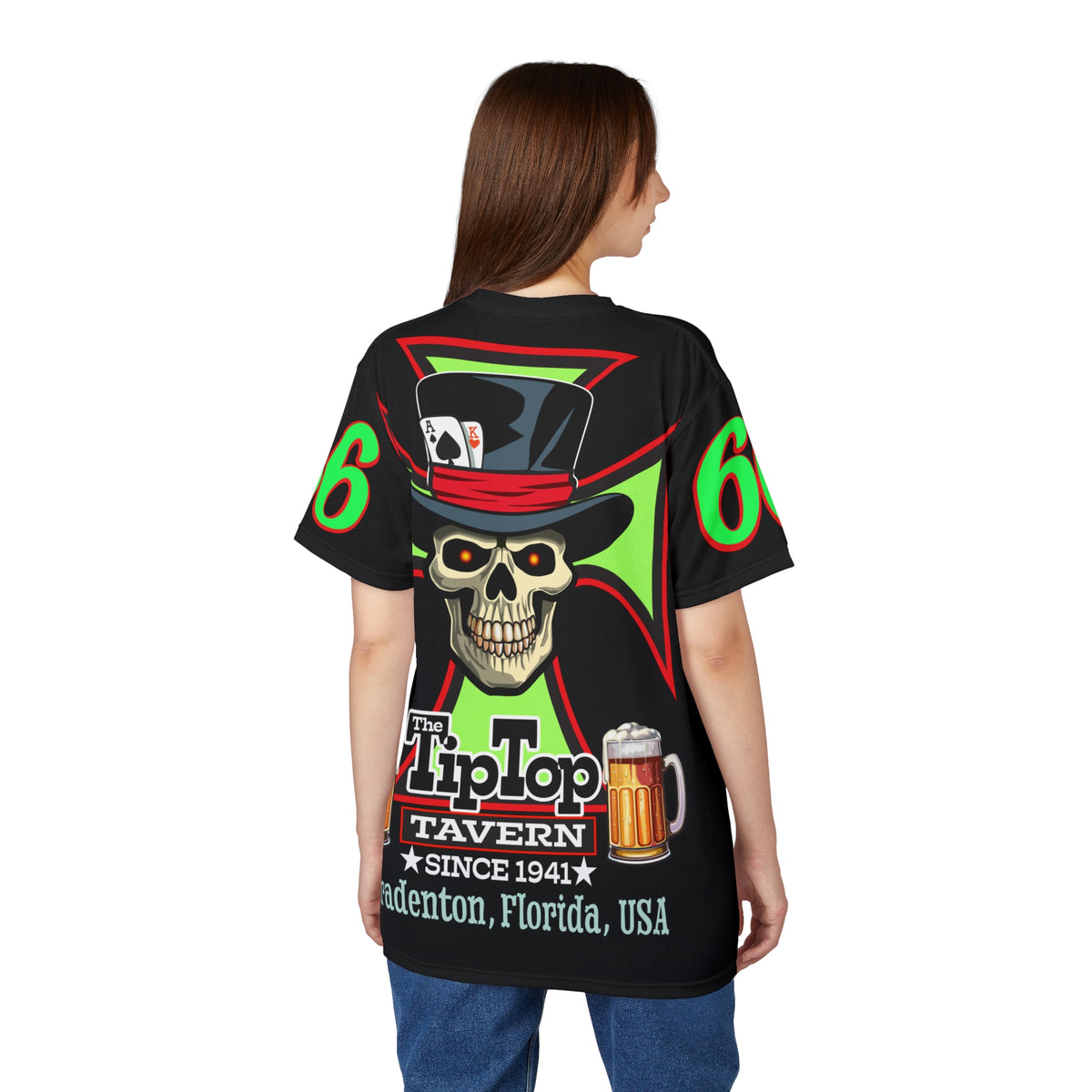 Tip Top Tavern Dive Bar Super Tee - America's Best Dive Bar - Bikes Beers Babes & Bros. -Remembering Jesse Biker Bar Tee
