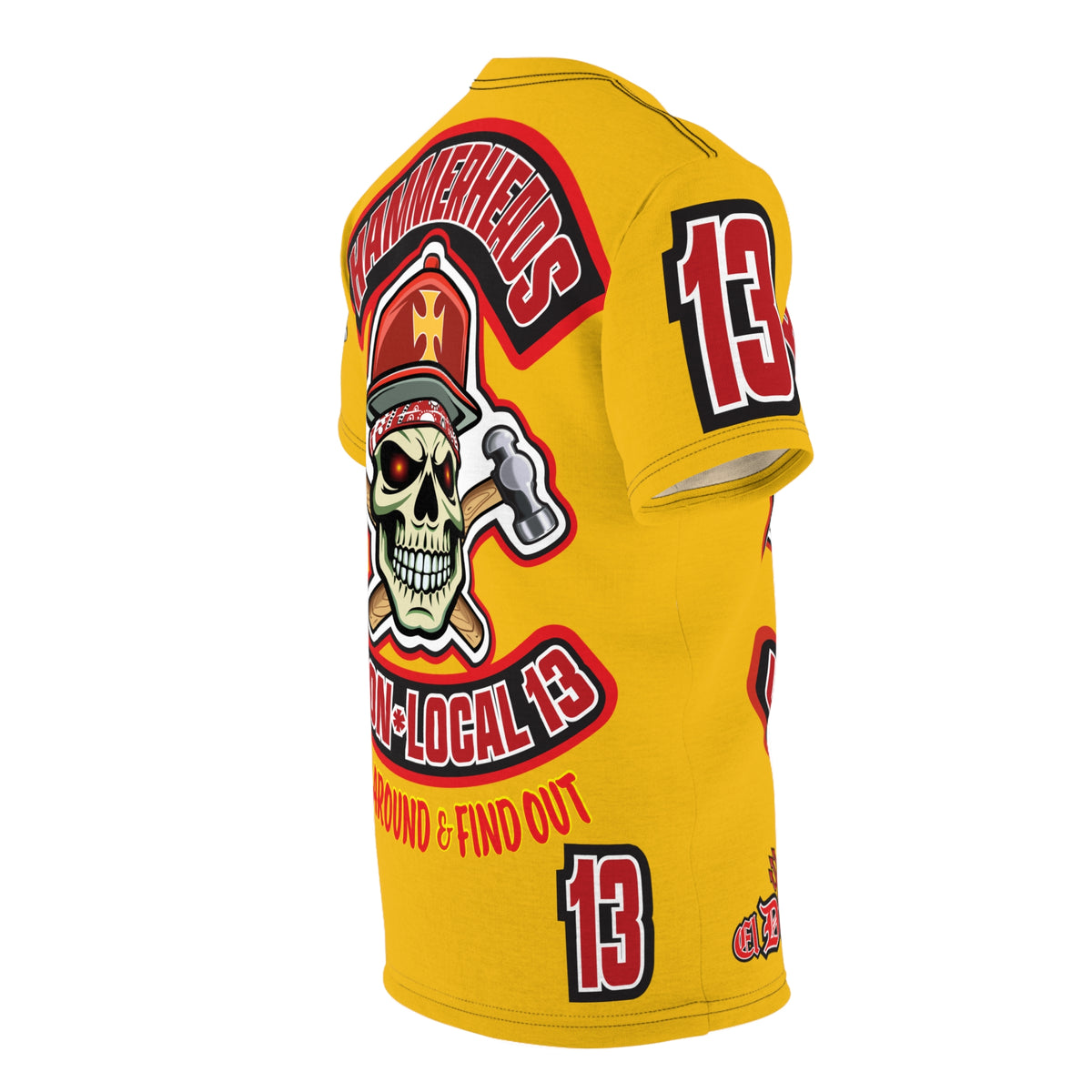 Hammerheads Union Local 13 Skull Graphic Tee