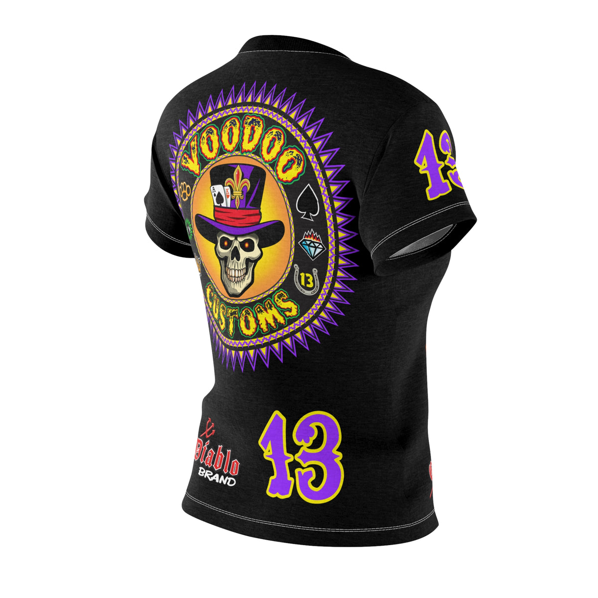 Women's Cut VooDoo Custom Motorcycles Graphic Tee — HiviZ Graphics