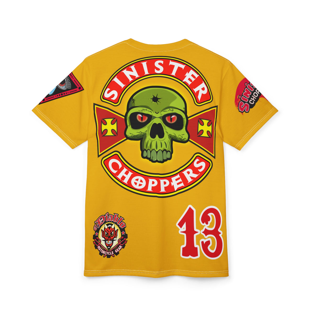 Sinister Choppers  Custom Designed HiViz Super Tee