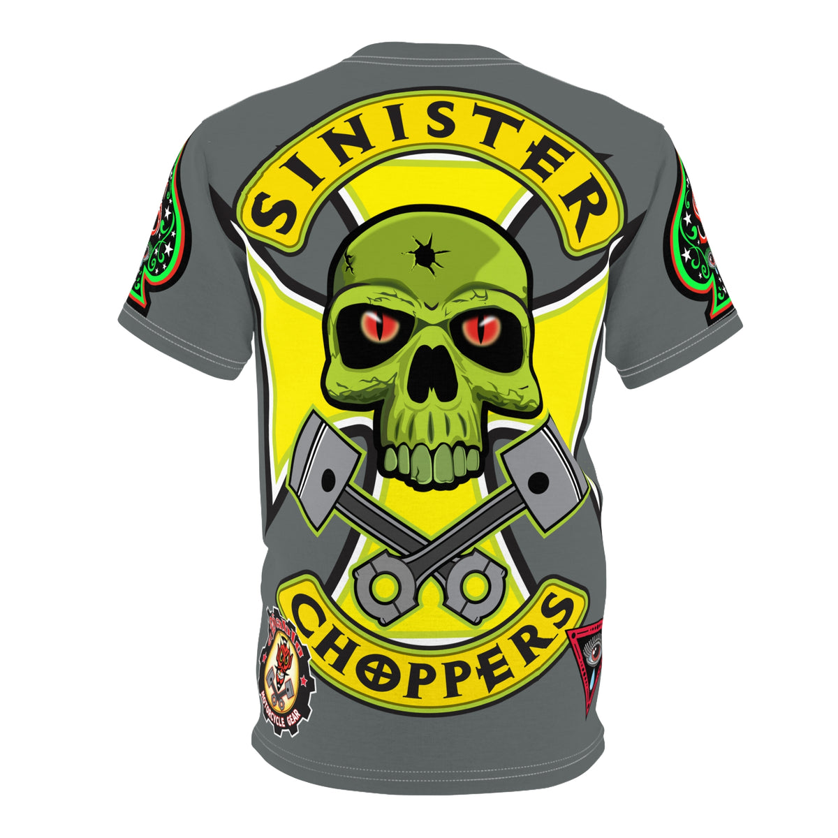 Sinister Choppers Rebel Rider HiViz Super Tee