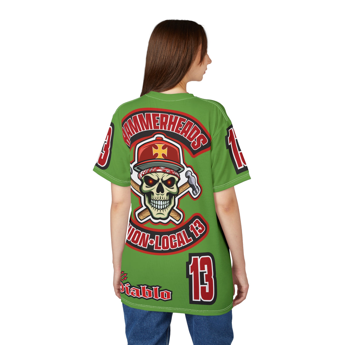 Hammerheads Union Local 13 FAFO Hardcore Biker Super Tee