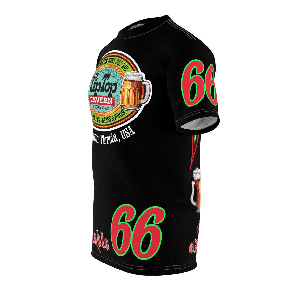 Tip Top Tavern Dive Bar Super Tee - America's Best Dive Bar, Bikes Beers Babes & Bros. - Biker Bar Tee
