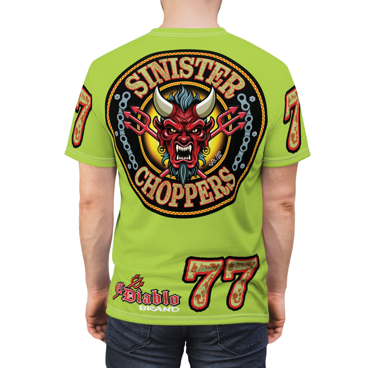 SRT Sinister Choppers HIVIZ SPECIAL SUPER RIDING TEE— Ride Cool Look Cool in our Best Super Tee