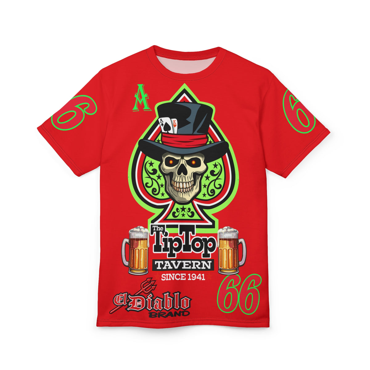 Tip Top Tavern Dive Bar Super Tee (*Limited Edition) - America's Best Dive Bar, Bikes Beers Babes & Bros. - Honouring Biker Bar Tee