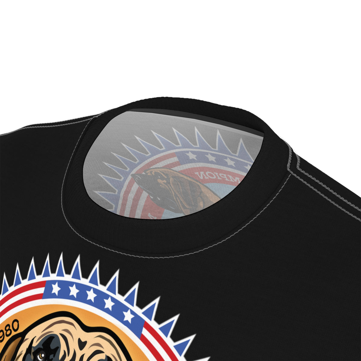 Country Rock Dog Graphic Super Tee — El Diablo Brand Paw Print T-Shirt