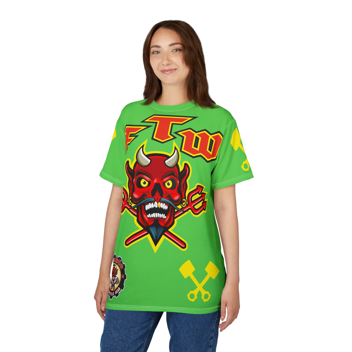 Very Special  FTW Motorcycle Riders HiviZ Super Tee - Edgy Graphics - Show Your Attitude in Style