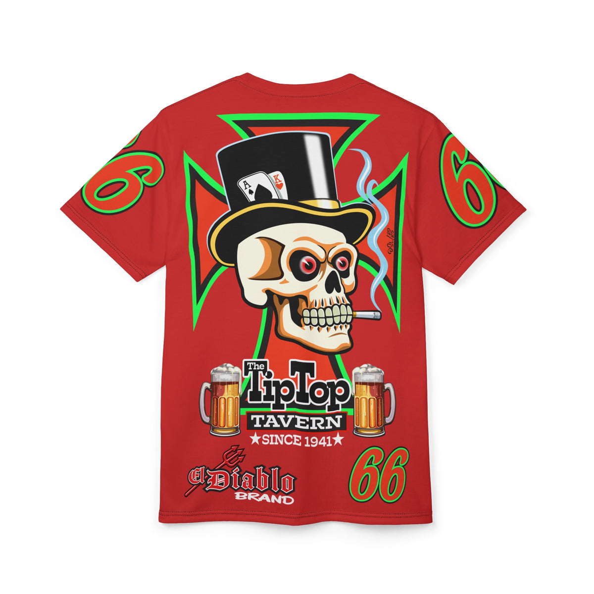 Tip Top Tavern Dive Bar Super Tee - America's Best Dive Bar, Bikes Beers Babes & Bros. - Biker Bar Tee