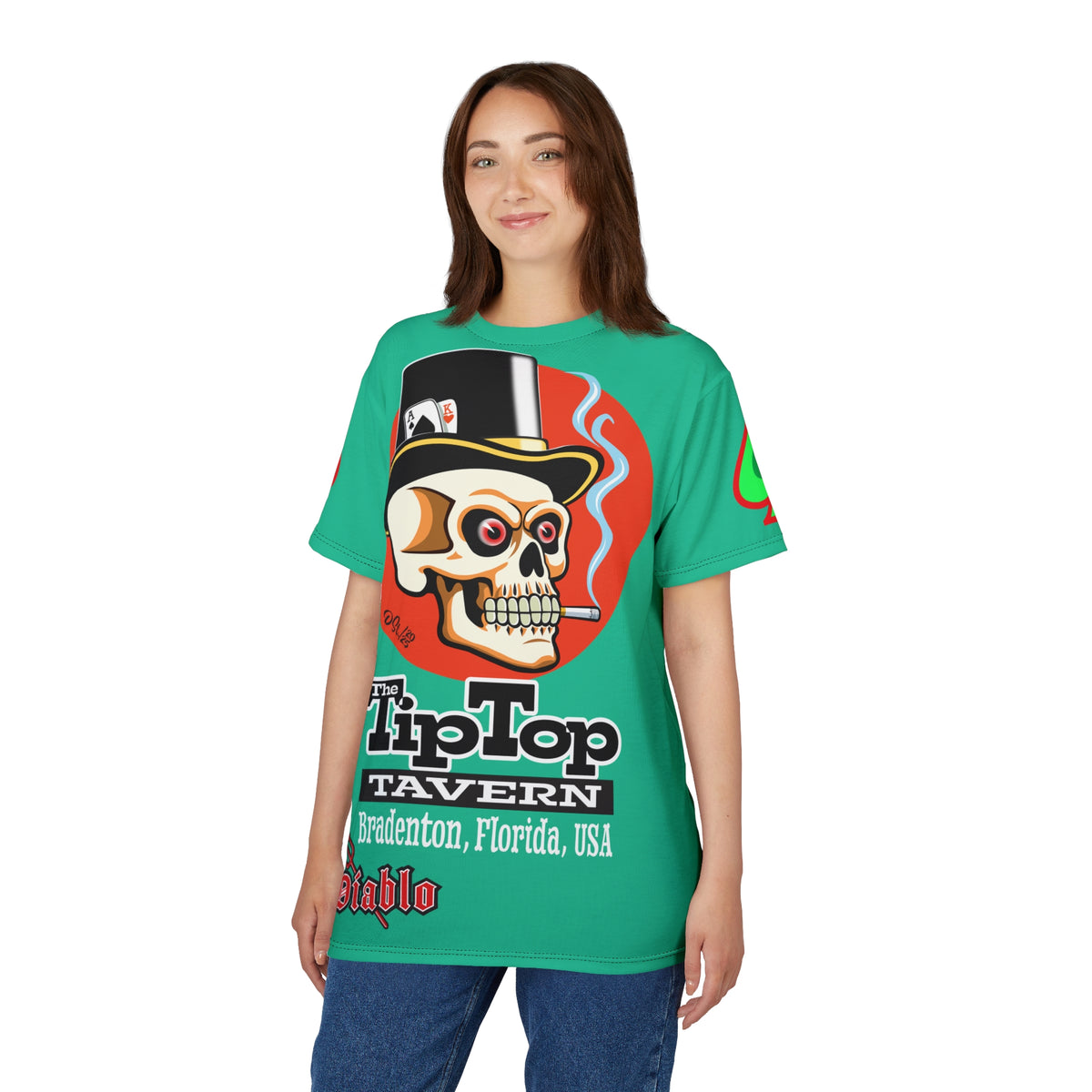 Tip Top Tavern Dive Bar Super Tee - America's Best Dive Bar, Bikes Beers Babes & Bros. - Biker Bar Tee