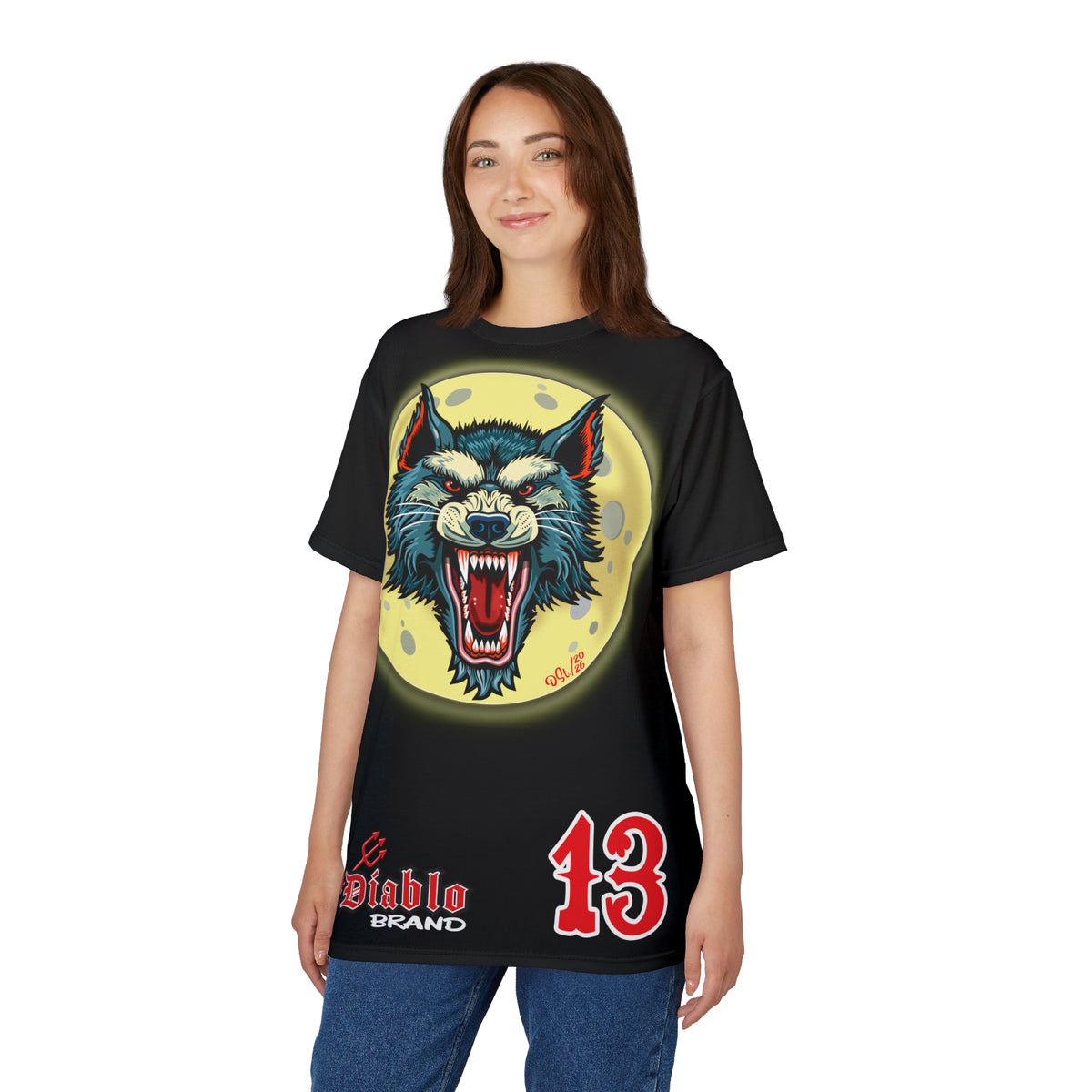 MWT Wolf Custom Motorcycles Super Tee — Viciously Cool High Performance Motorcycle Riding Shirt