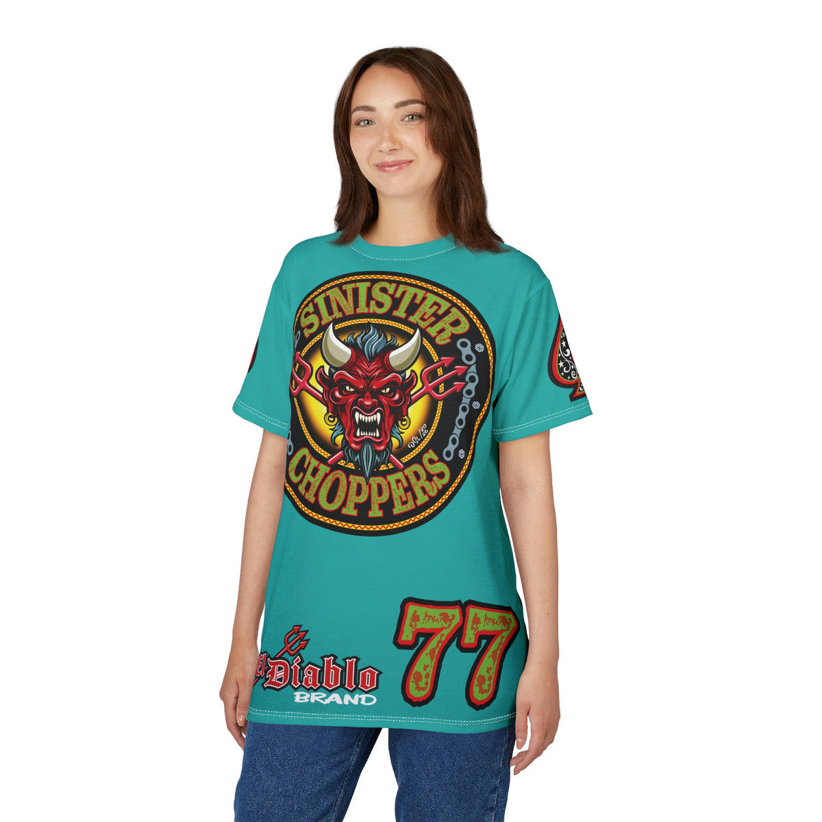Sinister Choppers MR GREEN SPECIAL SUPER T— Ride Cool, Look Cool in our Best Super Tee
