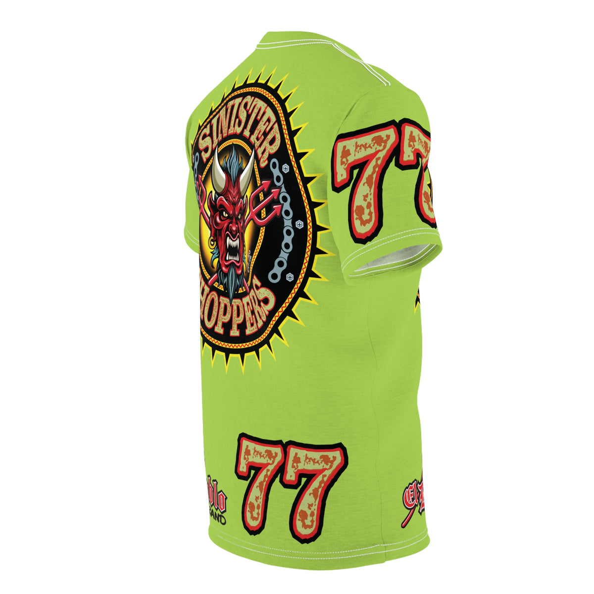 VERY Special HIVIZ Sinister Choppers BIG D SUPER T— Ride Cool Look Cool in our Best Super Tee