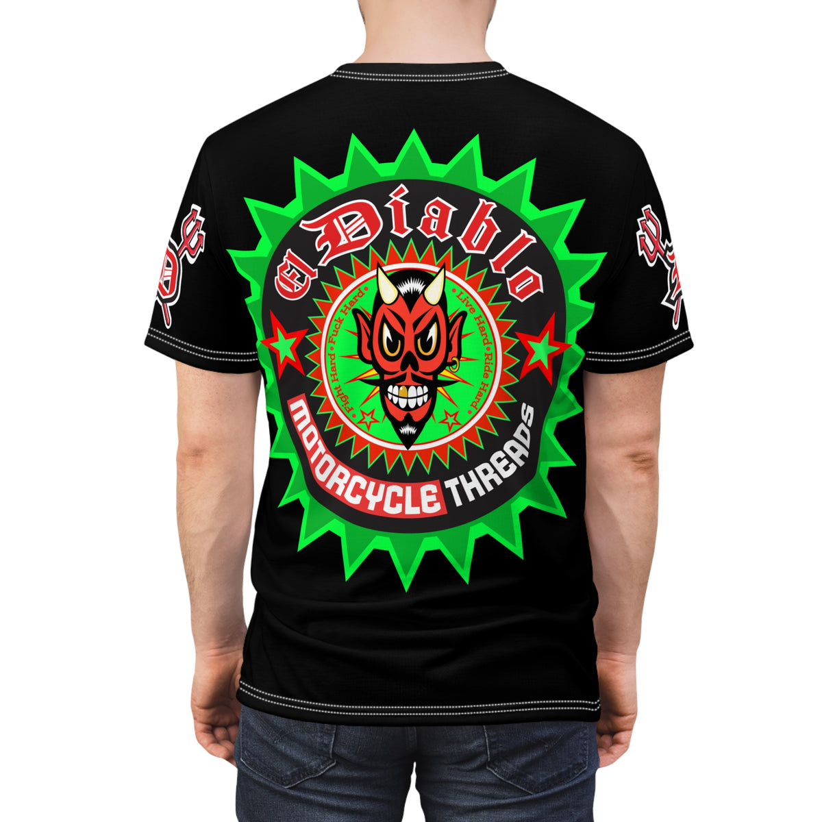El Diablo HiViz Unisex Tee for maximum riding comfort