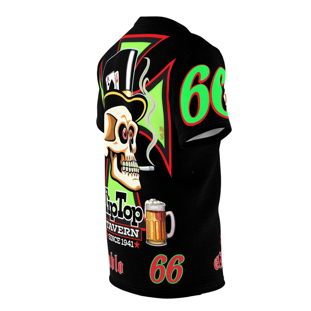 Tip Top Tavern Dive Bar Super Tee - America's Best Dive Bar - Bikes Beers Babes & Bros. - Biker Bar Tee