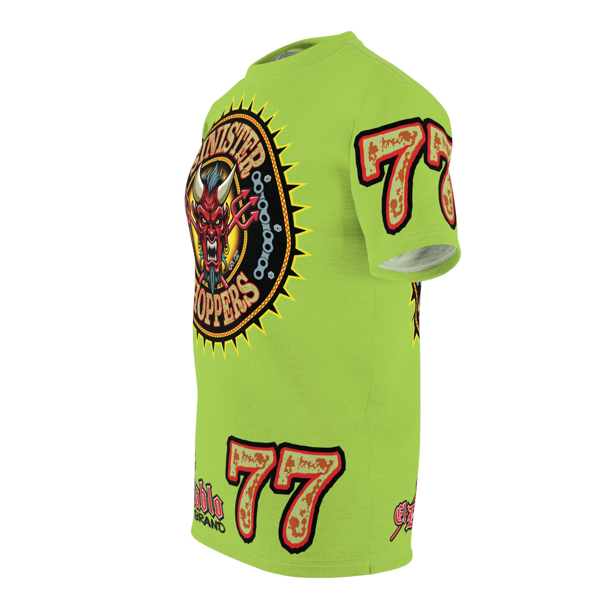 VERY Special HIVIZ Sinister Choppers BIG D SUPER T— Ride Cool Look Cool in our Best Super Tee