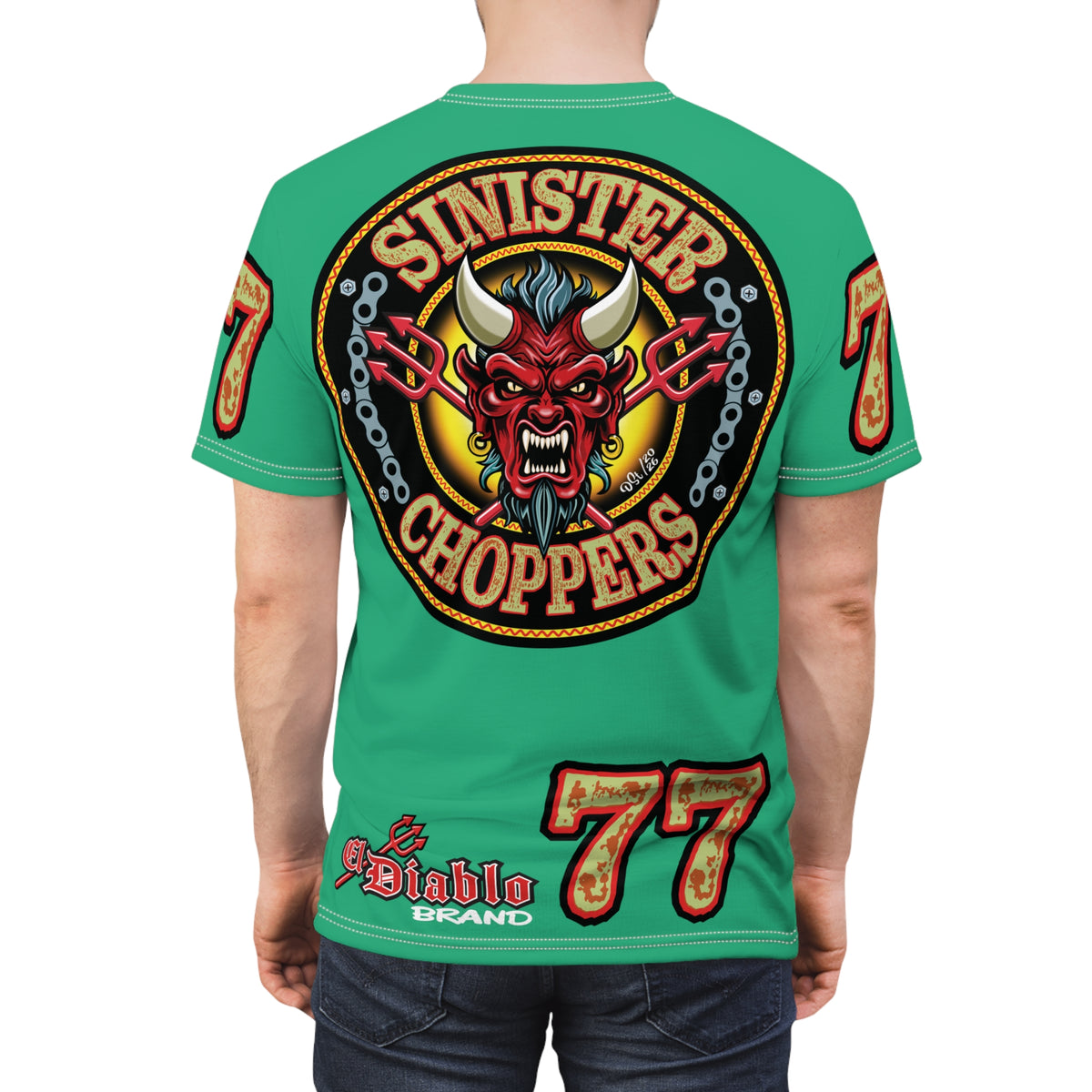 Sinister Choppers BIG D SPECIAL SUPER T— Ride Cool Look Cool in our Best Super Tee