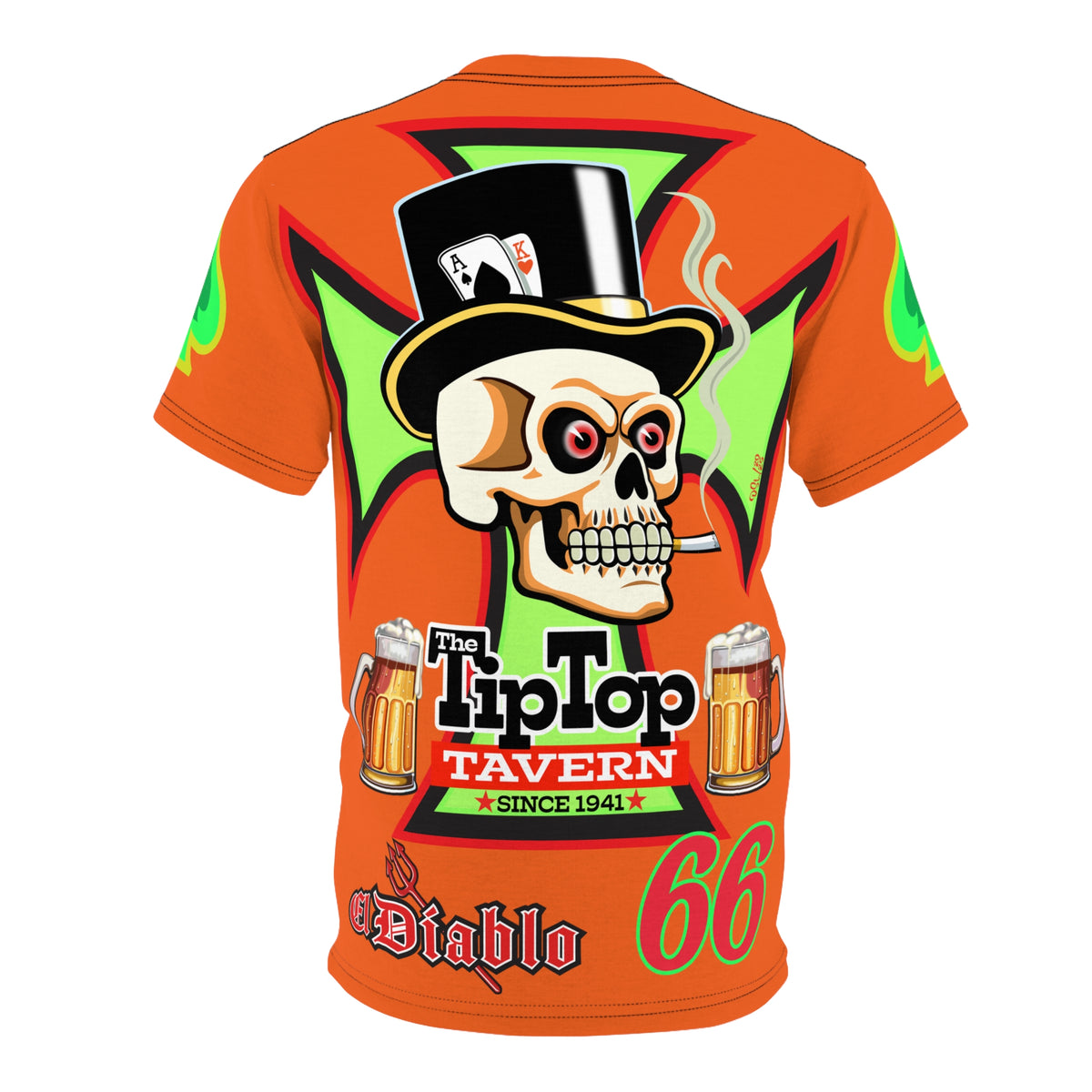 Tip Top Tavern Dive Bar Super Tee - America's Best Dive Bar, Bikes Beers Babes & Bros. - Biker Bar Tee