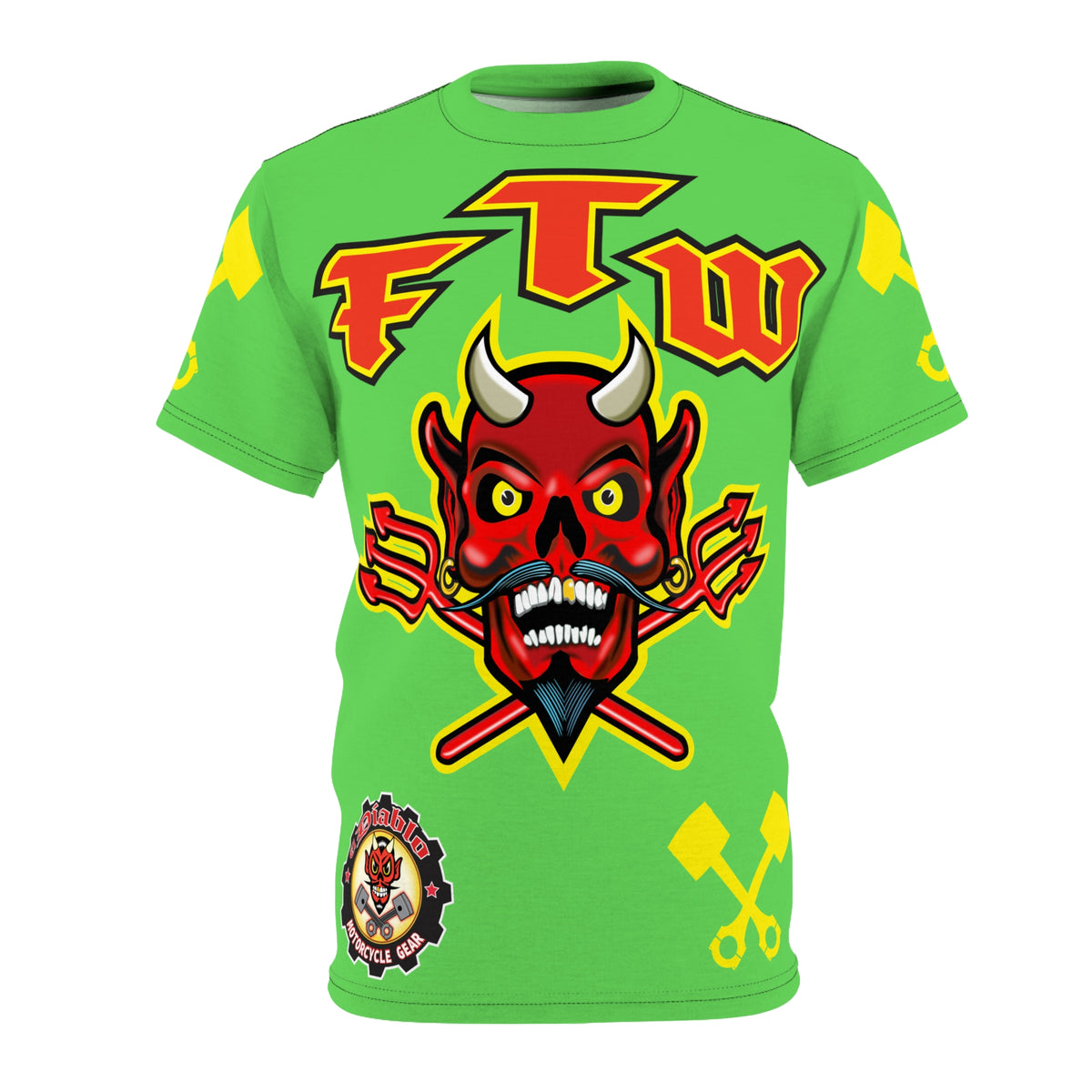 Very Special  FTW Motorcycle Riders HiviZ Super Tee - Edgy Graphics - Show Your Attitude in Style