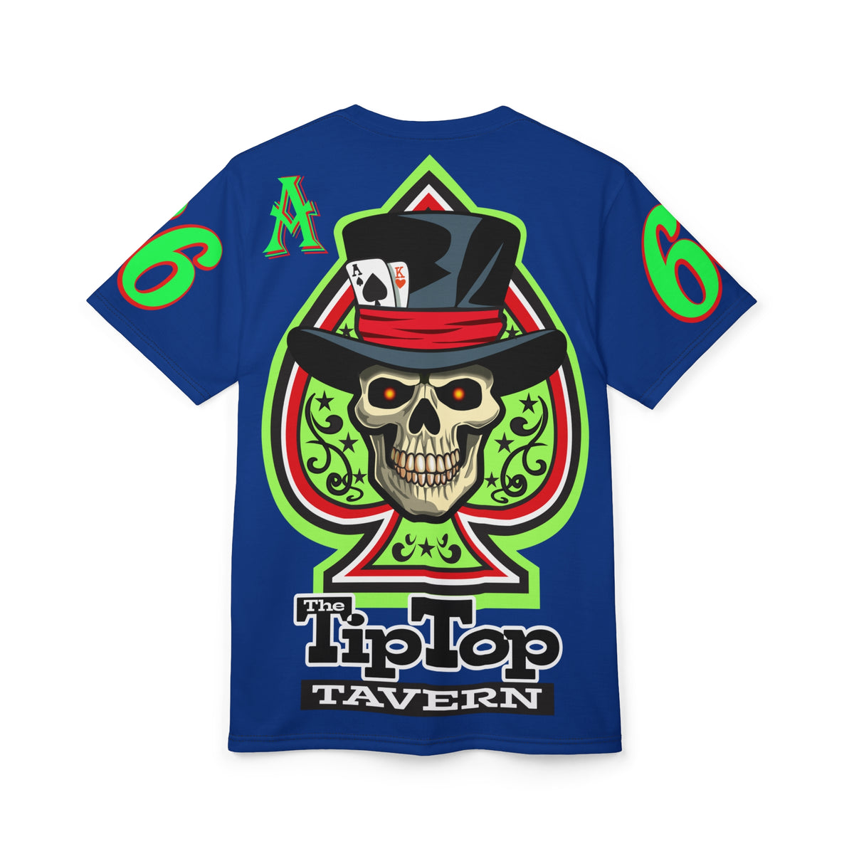 Tip Top Tavern Ace of Spades Super Tee - America's Best Dive Bar - Bikes Beers Babes & Bros.