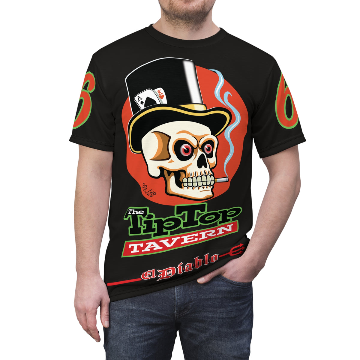 Tip Top Tavern Dive Bar Super Tee - America's Best Dive Bar, Bikes Beers Babes & Bros. - Biker Bar Tee