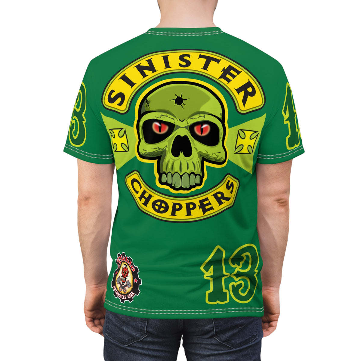 Sinister Choppers - HiViZ Super Tee - Spectacular Custom Motorcycle Riding Gear