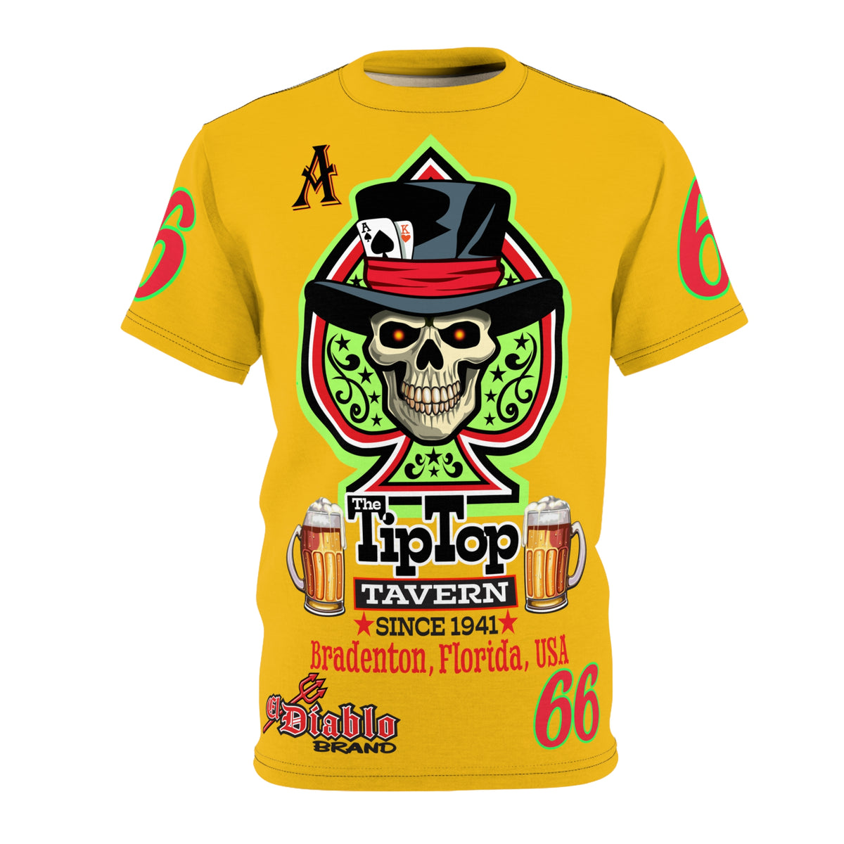 Tip Top Tavern Dive Bar Super Tee (*Limited Edition) - America's Best Dive Bar, Bikes Beers Babes & Bros. - Honouring Biker Bar Tee