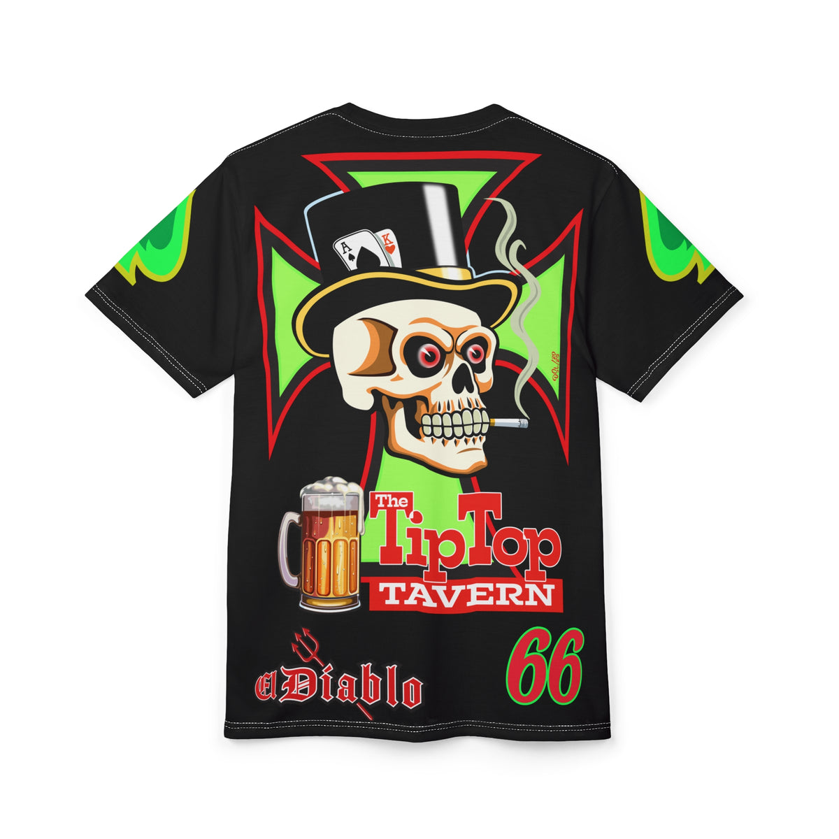 Tip Top Tavern Dive Bar Super Tee - America's Best Dive Bar, Bikes Beers Babes & Bros. - Biker Bar Tee
