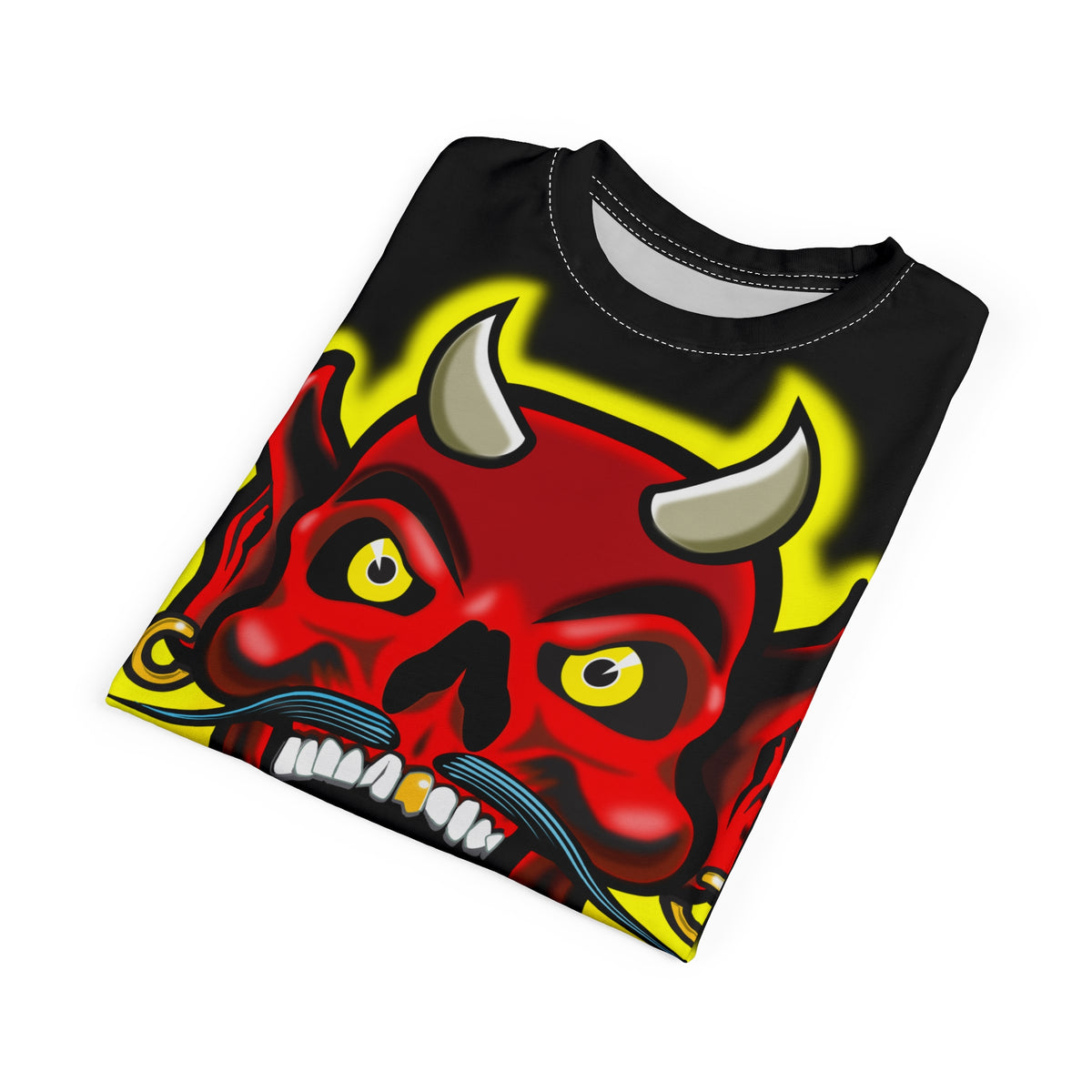Speed Demon  - Devilish Design, HiViz - Custom Made for Motorcycle riding - Super Tee