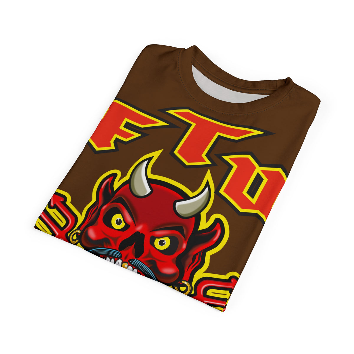 FTW Motorcycle Riders Super Tee - Edgy HiViz Colour Graphics - Show Your Attitude in Style