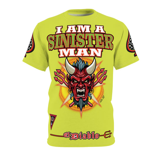 VERY Special HIVIZ Sinister Choppers SINISTER MAN SPECIAL EDITION SUPER TEE— Ride Cool, Look Cool in our Best Super Tee