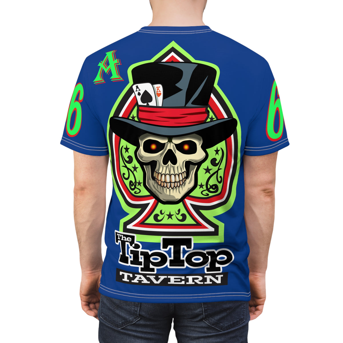 Tip Top Tavern Ace of Spades Super Tee - America's Best Dive Bar - Bikes Beers Babes & Bros.