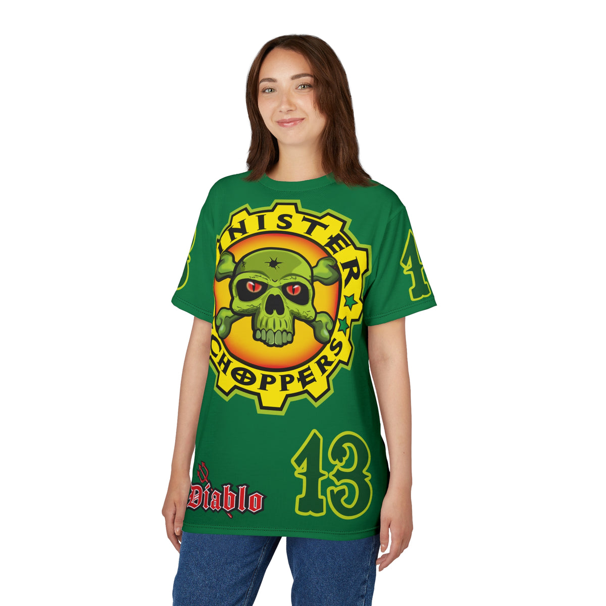 Sinister Choppers - HiViZ Super Tee - Spectacular Custom Motorcycle Riding Gear
