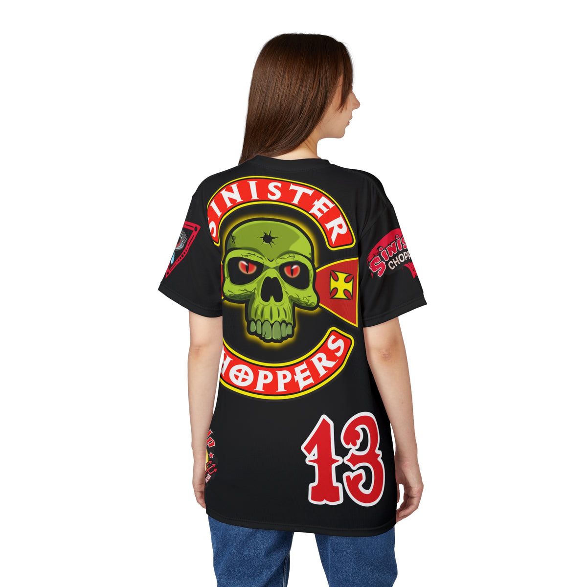 Sinister Choppers HiViz Bad Attitude Super Tee