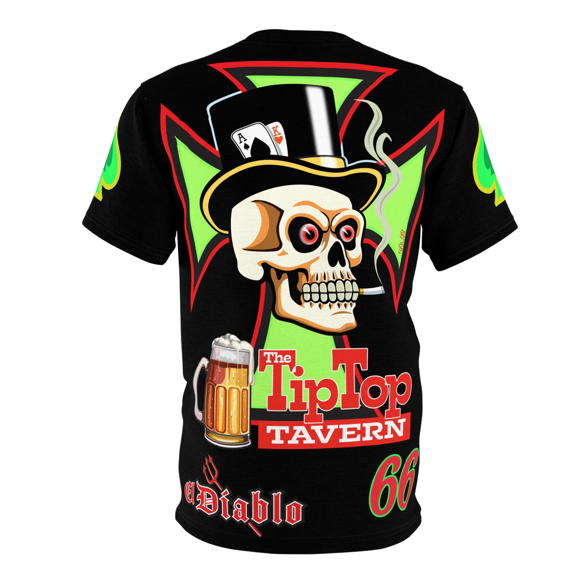 Tip Top Tavern Dive Bar Super Tee - America's Best Dive Bar, Bikes Beers Babes & Bros. - Biker Bar Tee