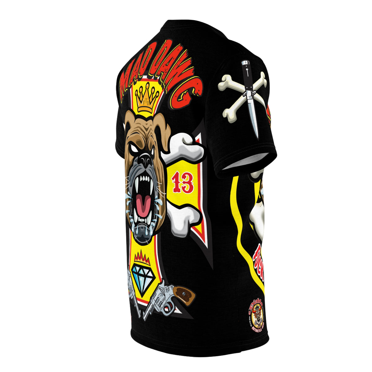Mad Dawg HiViz Biker Super Tee - THE Perfect Touring T-Shirt