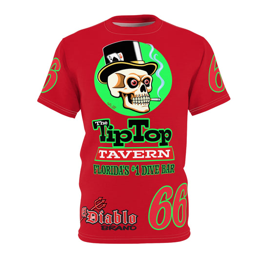 SRT Tip Top Tavern Dive Bar Super Tee (*Limited Edition) - Florida's Best Dive Bar, Bikes Beers Babes & Bros. - Honouring Biker Bar Tee