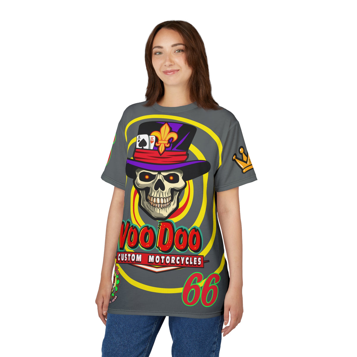 VooDoo Custom Motorcycles Crazy Hypno Wheel Design