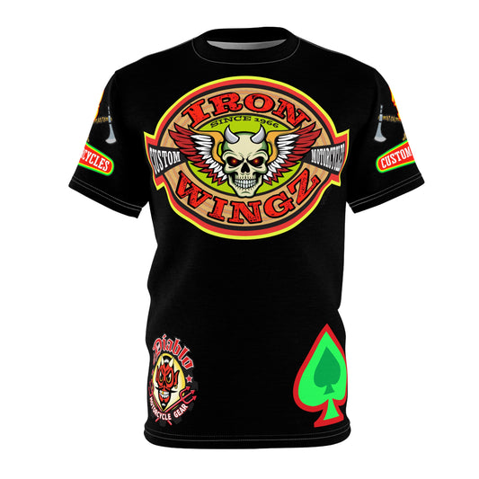 Iron WingZ Customs HiViz High Performance Motorcycle Riding Super Tee